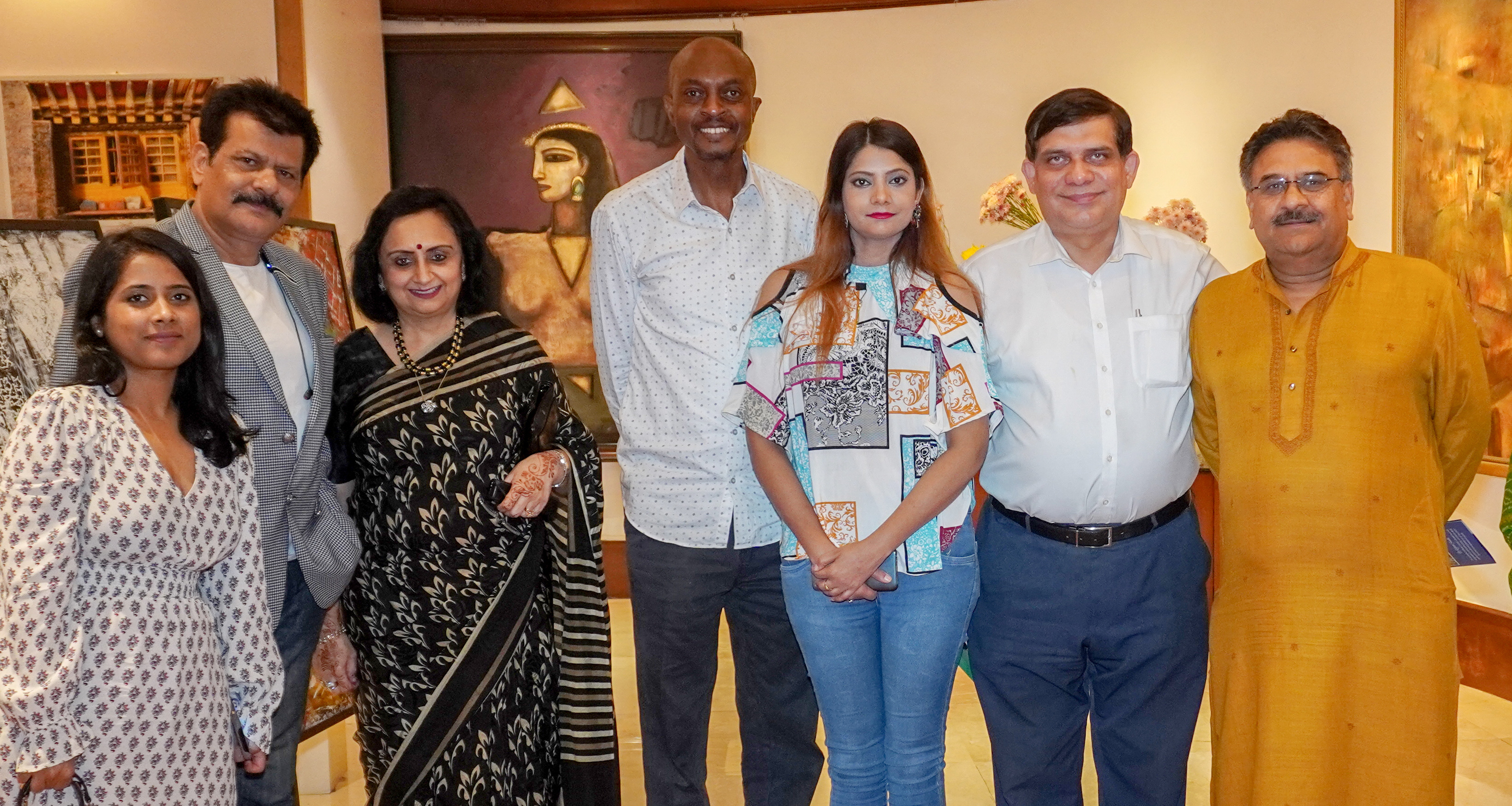 Read more about the article Group art show at Hotel Sheraton Saket